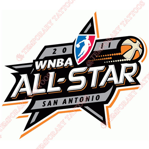 WNBA All Star Game Customize Temporary Tattoos Stickers NO.8594